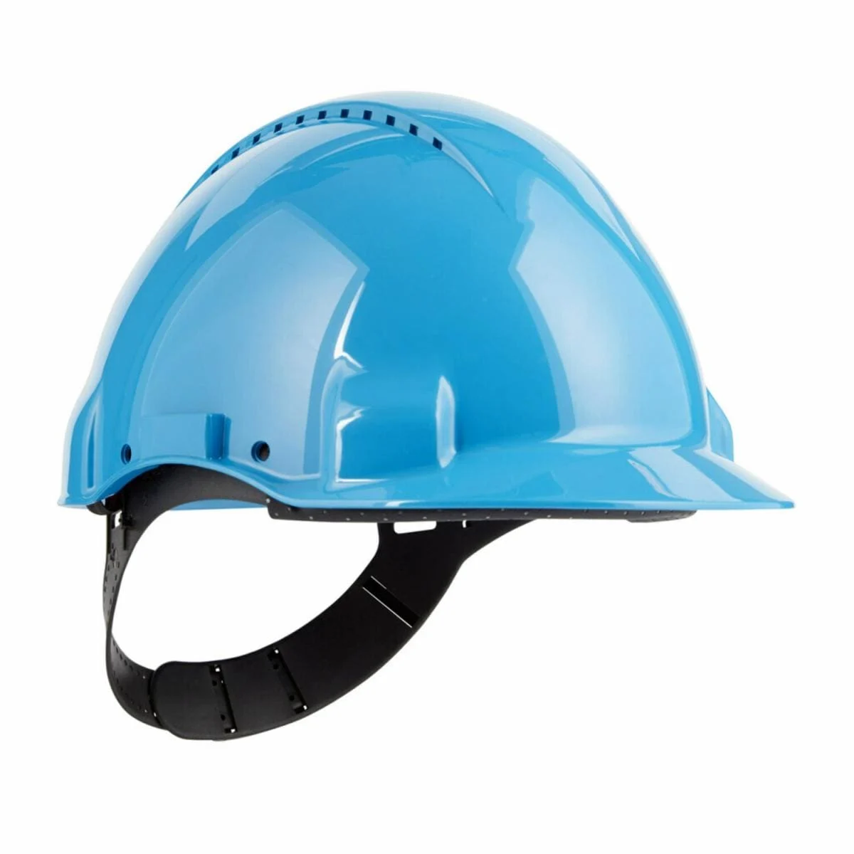 3M™ Casque de sécurité G3000CUVBPRO1, bleu, Uvicator, harnais ajustable, 3 par carton