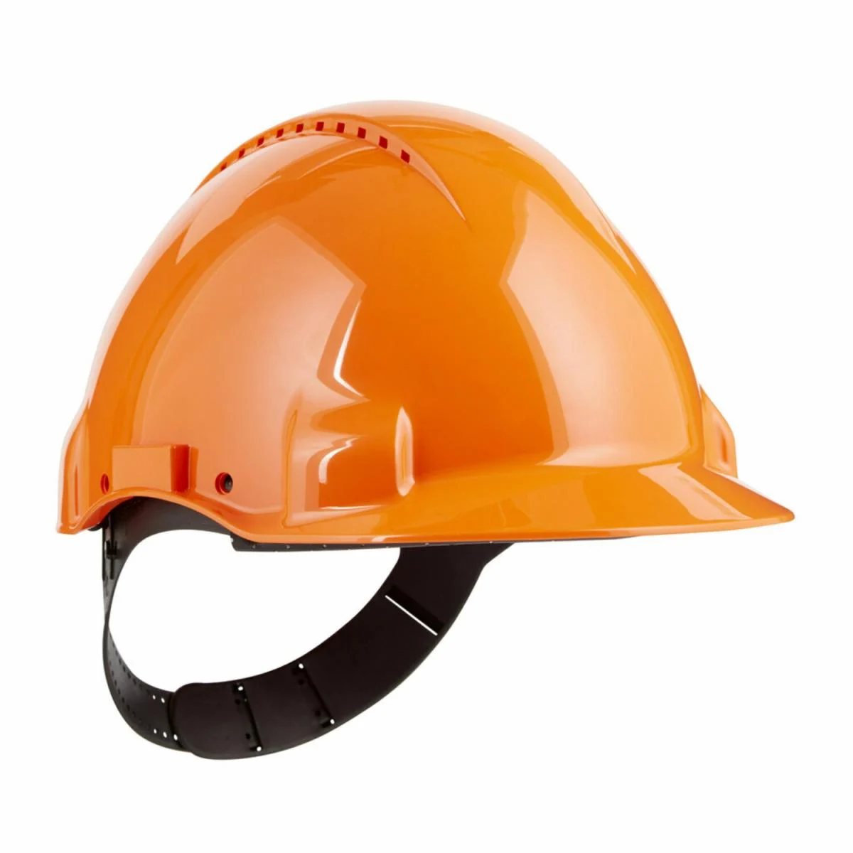 3M™ Casque de sécurité G3000CUVOPRO1, orange, Uvicator, harnais ajustable, 3 par carton