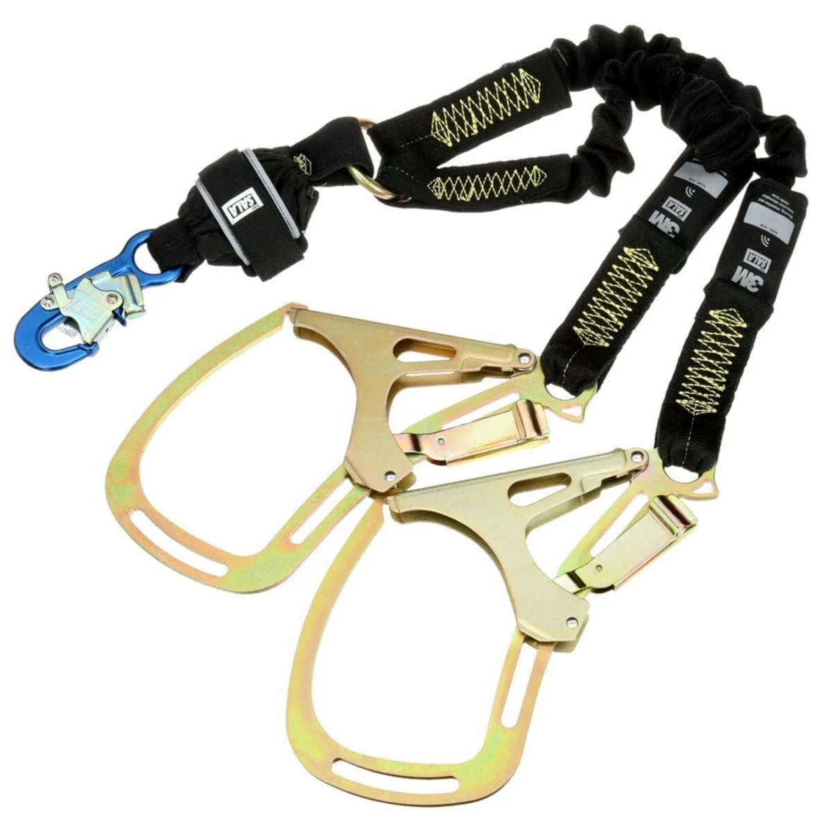 3M™ DBI-SALA® EZ-Stop™ Arc Flash 100% Tie-Off Stretch Web Shock-Absorbing Lanyard 1246526, Kevlar® Fiber, 6 ft