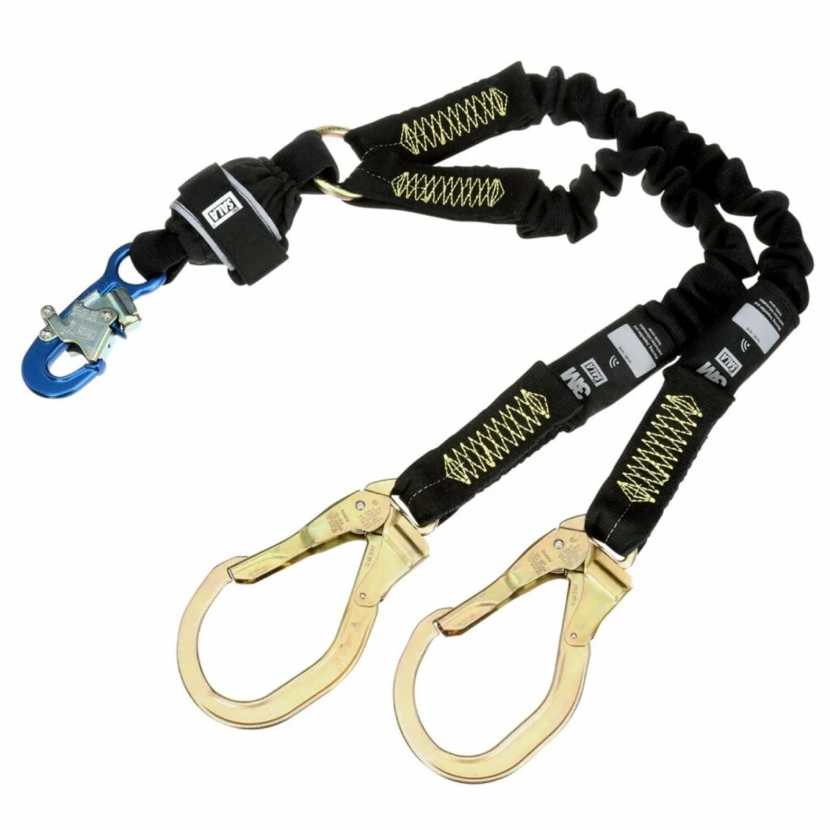 3M™ DBI-SALA® EZ-Stop™ Arc Flash 100% Tie-Off Stretch Web Shock-Absorbing Lanyard 1246527, Kevlar® Fiber, 6 ft