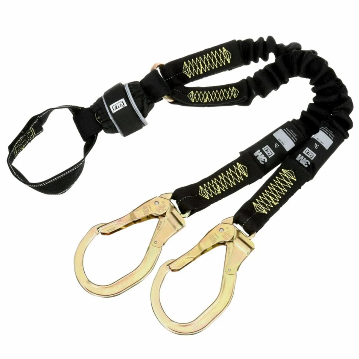 3M™ DBI-SALA® EZ-Stop™ Arc Flash 100% Tie-Off Web Loop Stretch Web Shock-Absorbing Lanyard 1246532, Kevlar® Fiber, 6 ft
