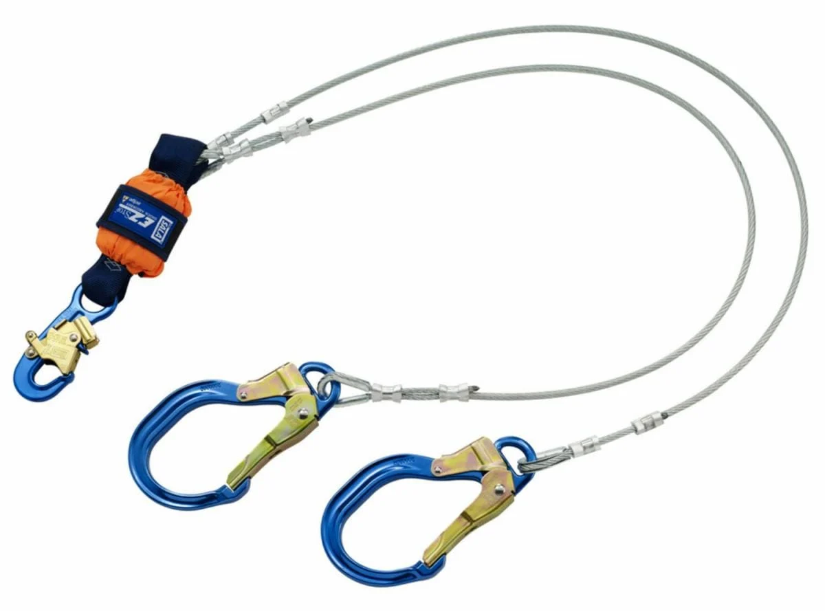 3M™ DBI-SALA® EZ-Stop™ Leading Edge 100% Tie-Off Cable Shock-Absorbing Lanyard 1246178, 6 ft