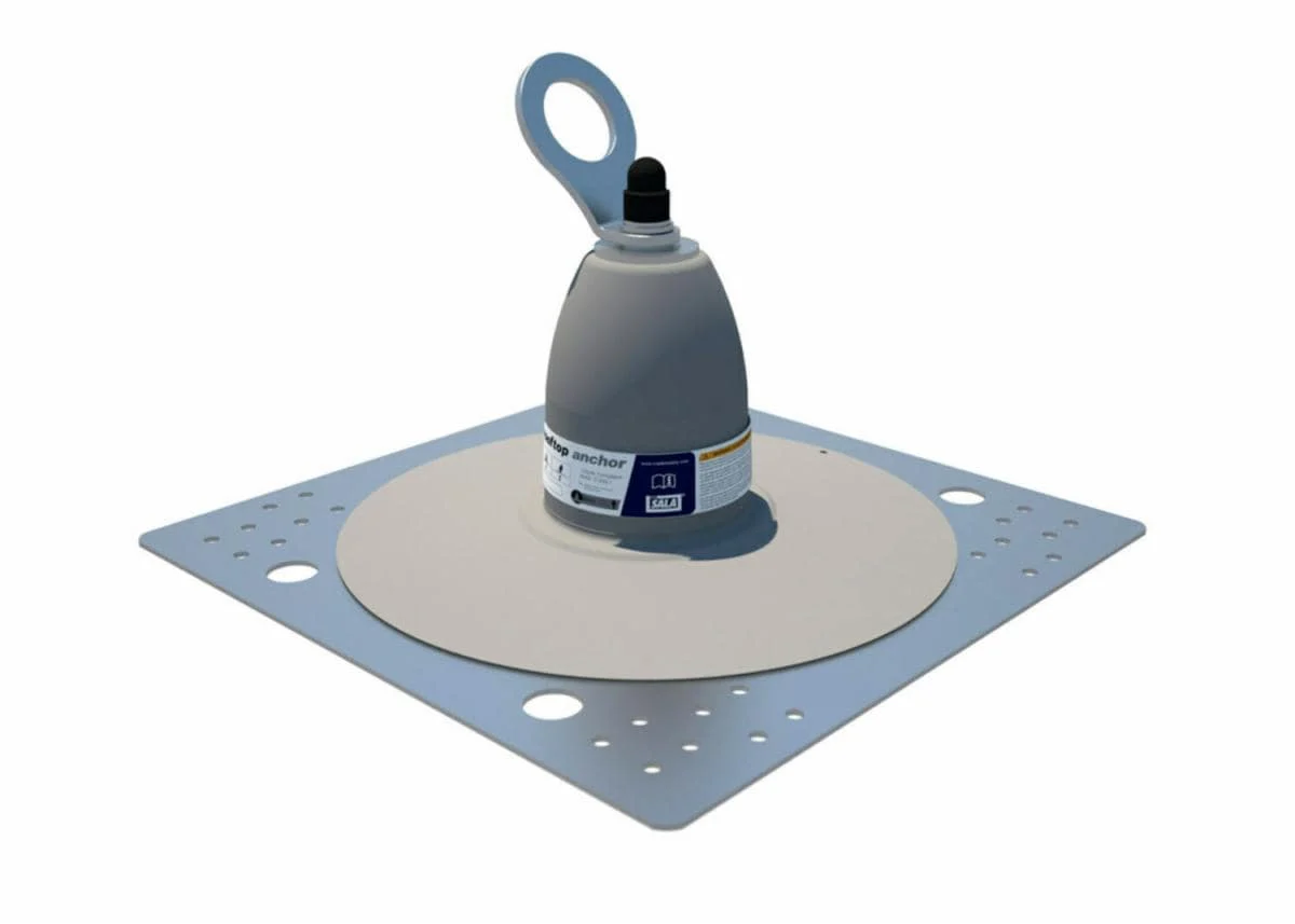 3M™ DBI-SALA® Permanent Roof Top Anchor For PVC Membrane/Built-Up 2100140, with Weather Proof Shroud