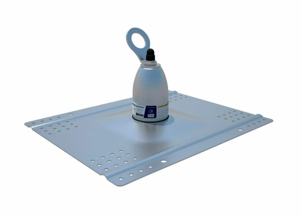 3M™ DBI-SALA® Roof Top Anchor - For Metal, Concrete, Wood Roofs 2100133, Silver