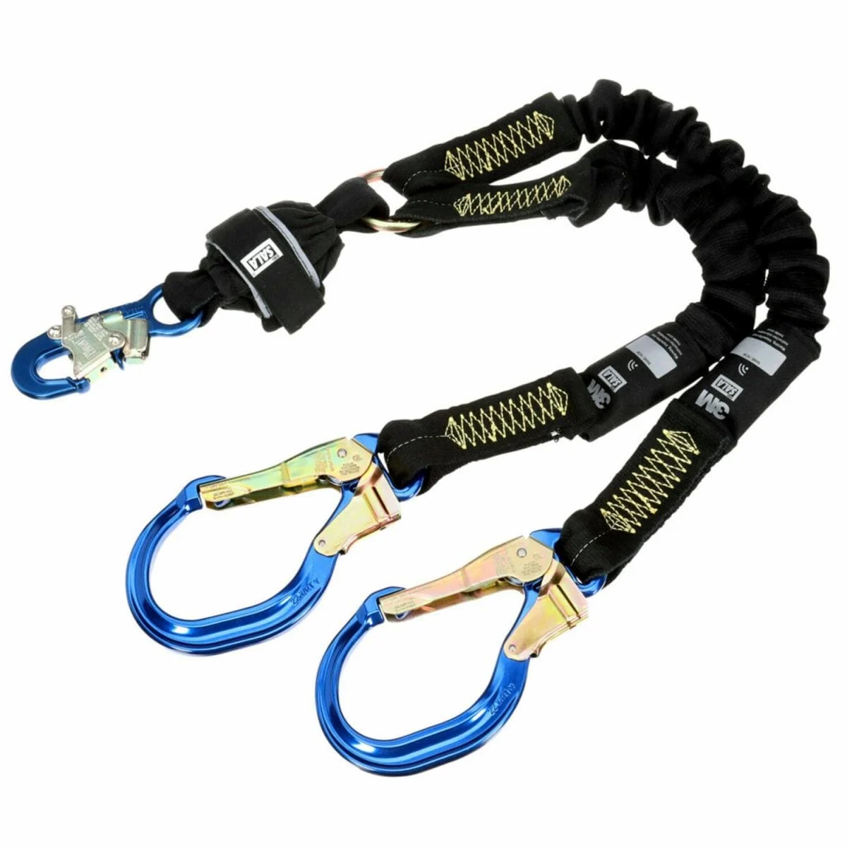 3M™ DBI-SALA® ShockWave™ Arc Flash 100% Tie-Off Stretch Web Shock-Absorbing Lanyard 1246525, 6 ft