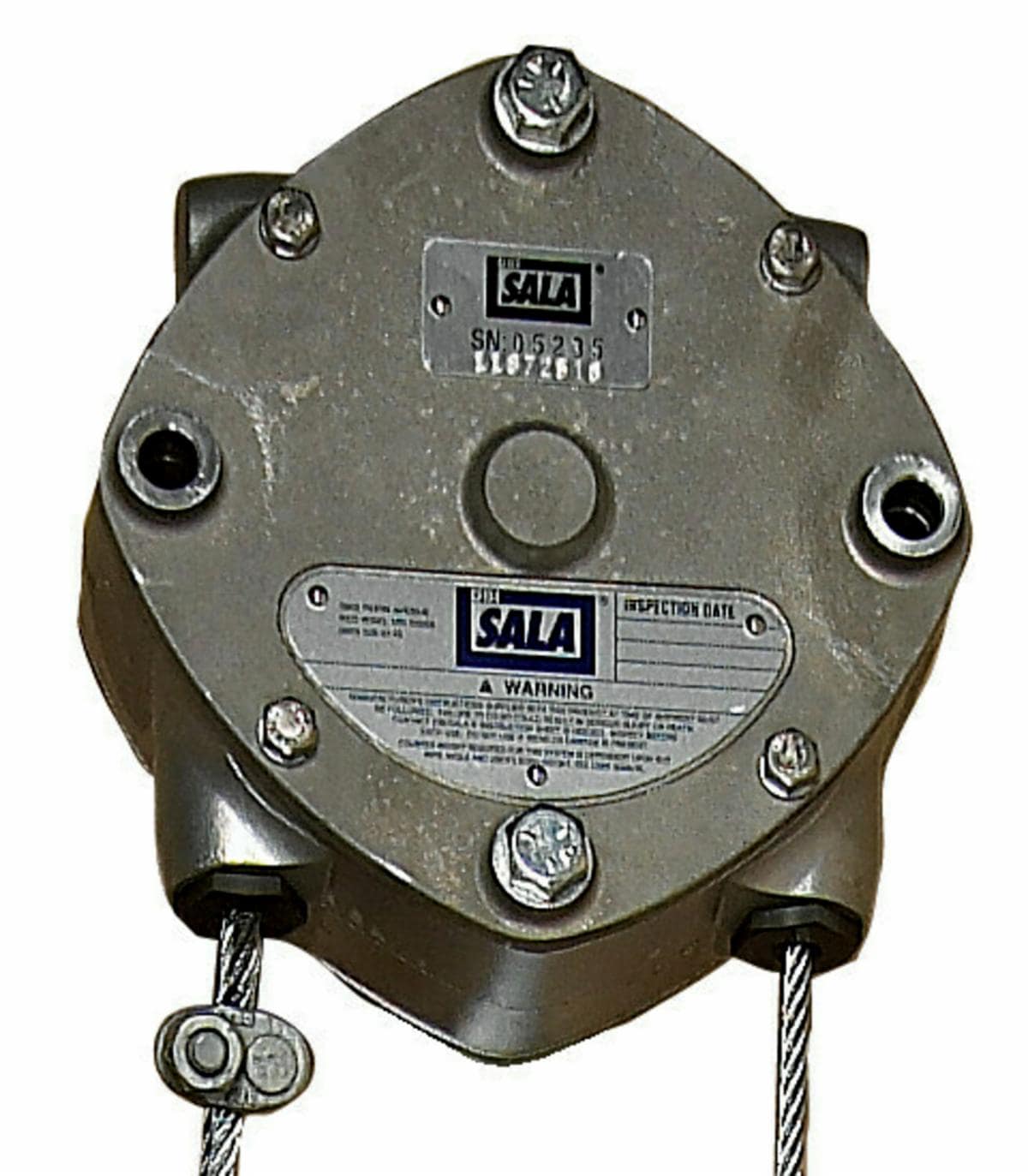 3M™ DBI-SALA® SSB Cable Climb Assist System Fall Arrest Block Pulley Assembly 3511063, Galvanized Steel