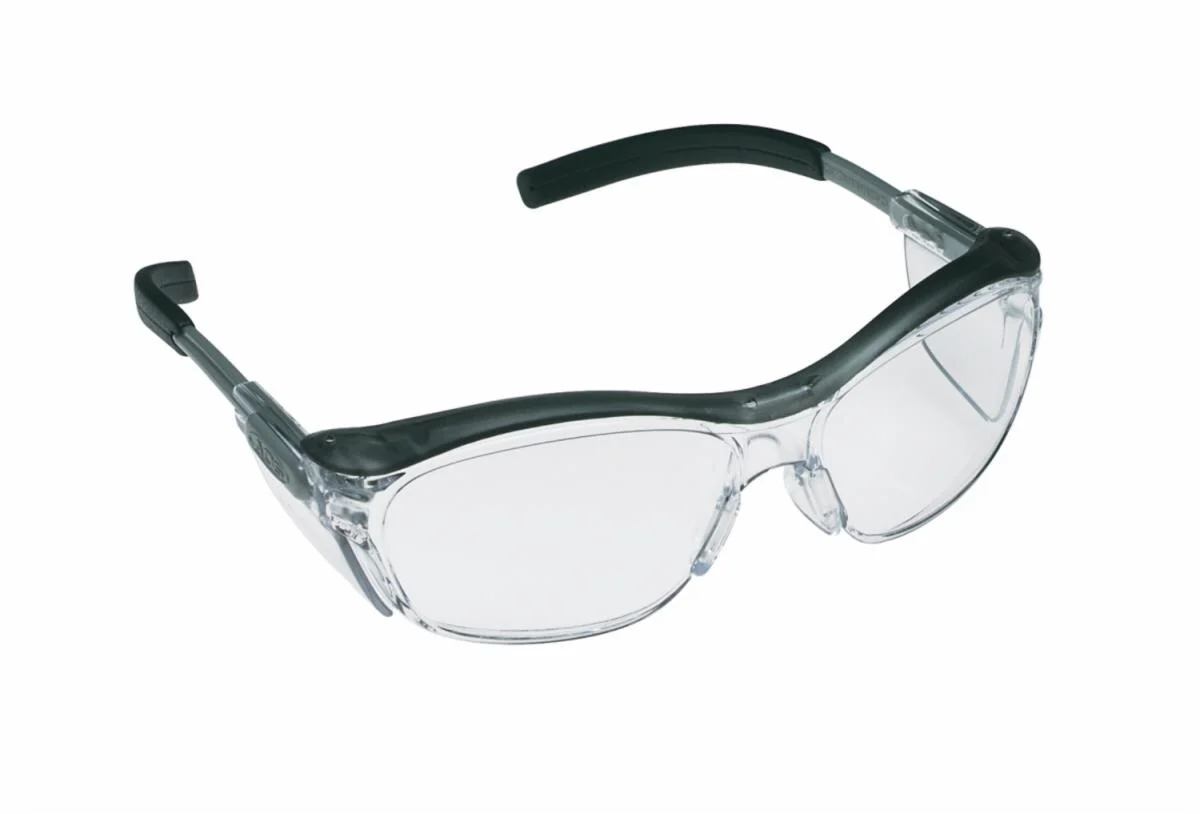 3M™ Nuvo™ Protective Eyewear 11411-00000-20, Clear Anti-Fog Lens, Grey Frame, 20 ea/Case