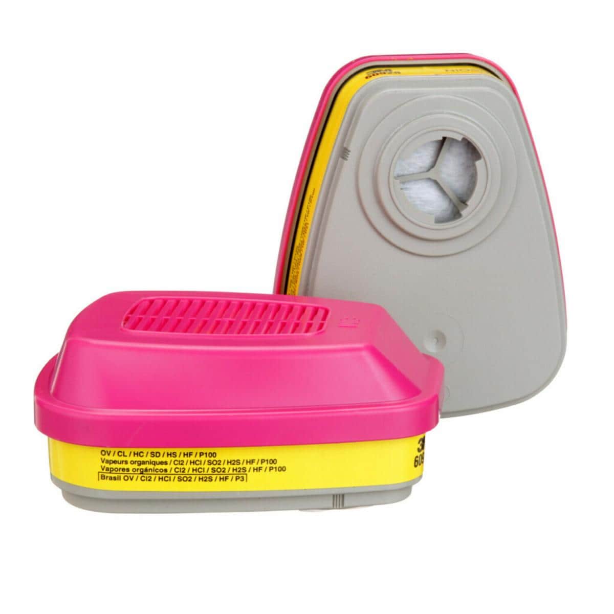 3M™ Organic Vapor/Acid Gas Cartridge/Filter 60928, P100 60 EA/Case