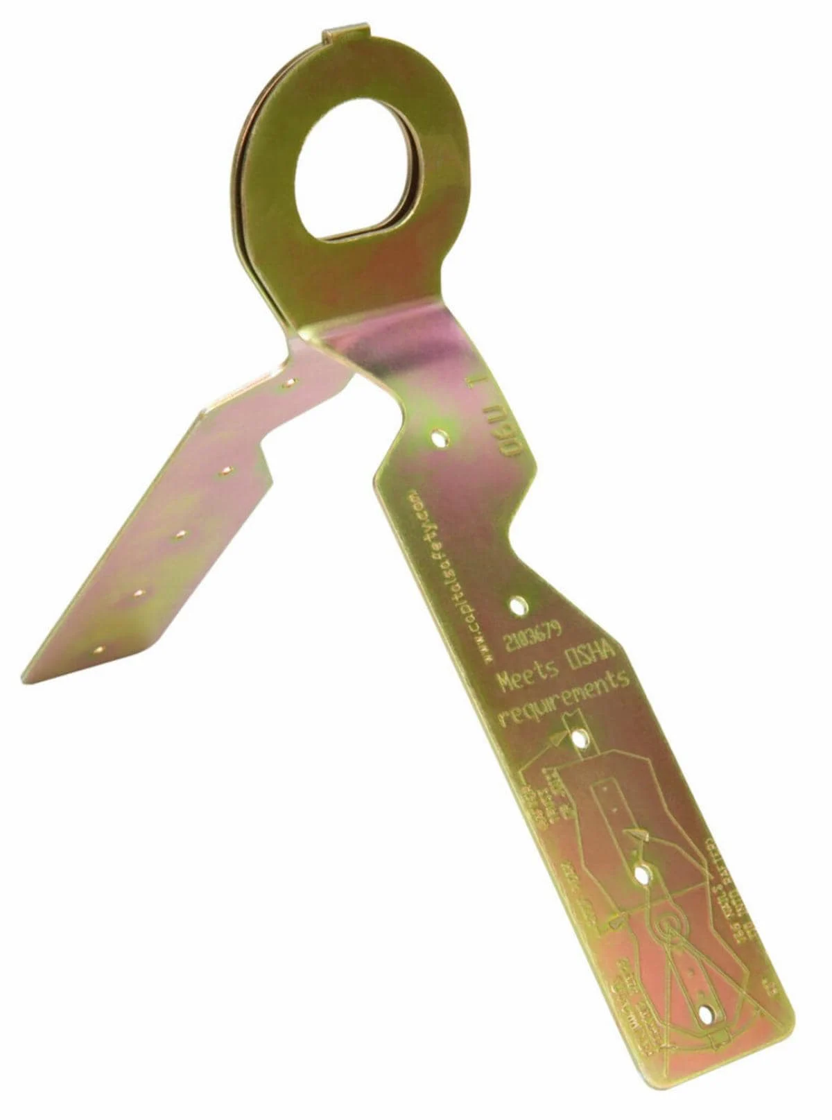 3M™ PROTECTA® PRO™ Knock-Down Disposable Roof Anchor 2103680, 12/Pack