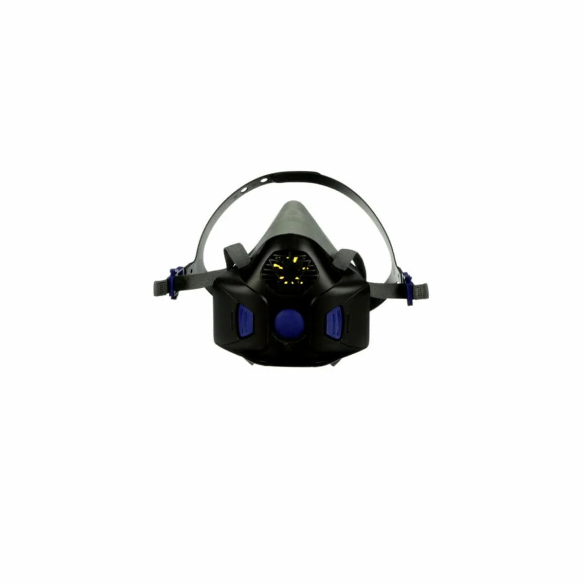 3M™ Secure Click™ Half Facepiece Reusable Respirator with Speaking Diaphragm HF-802SD, Medium, 10 ea/Case