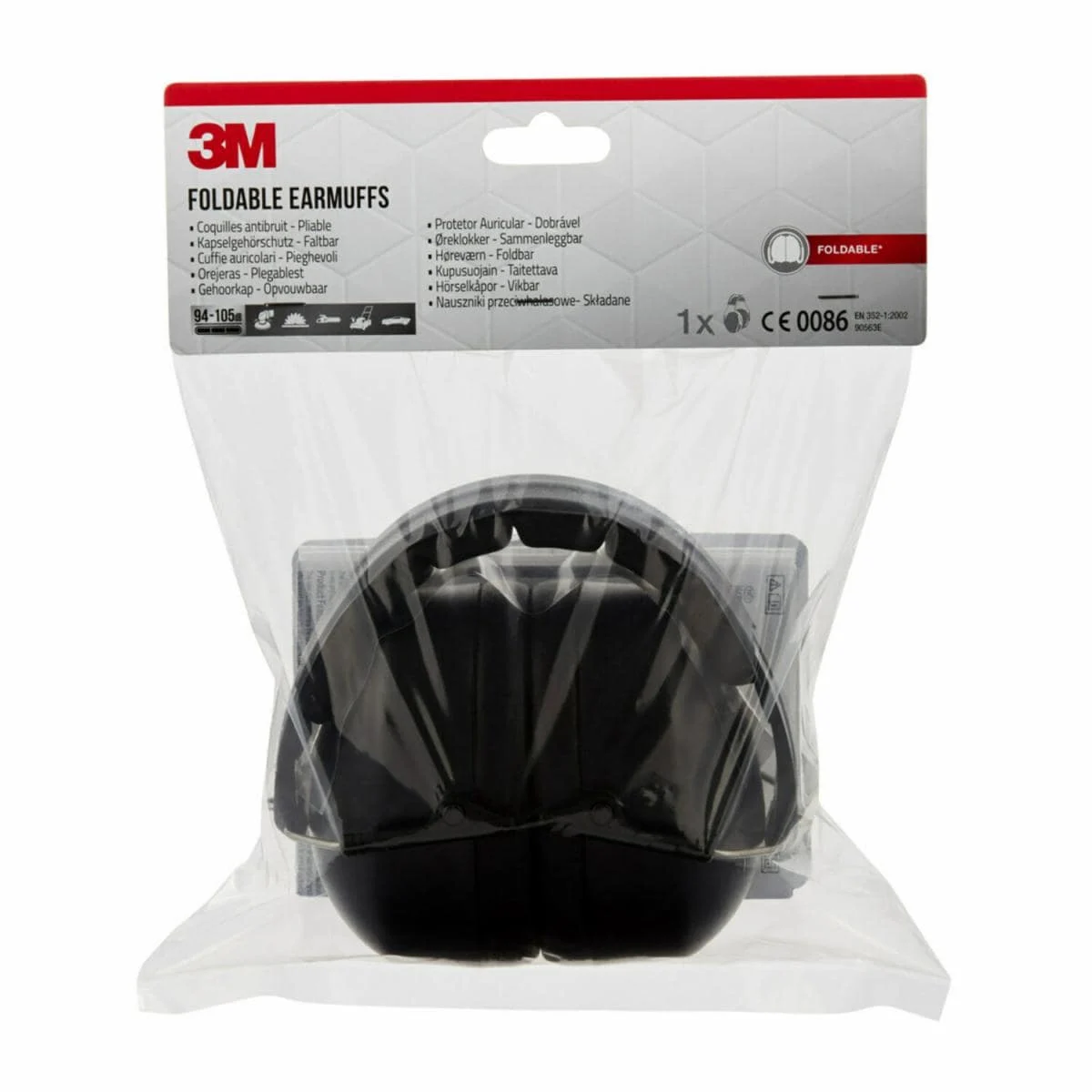 Casque antibruit pliable 3M™ 90563E (94-105 dB)