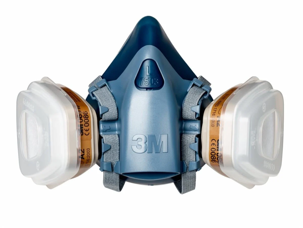 Kit demi-masque réutilisable 3M™, filtre A2P3 R, masque taille moyenne, 50733