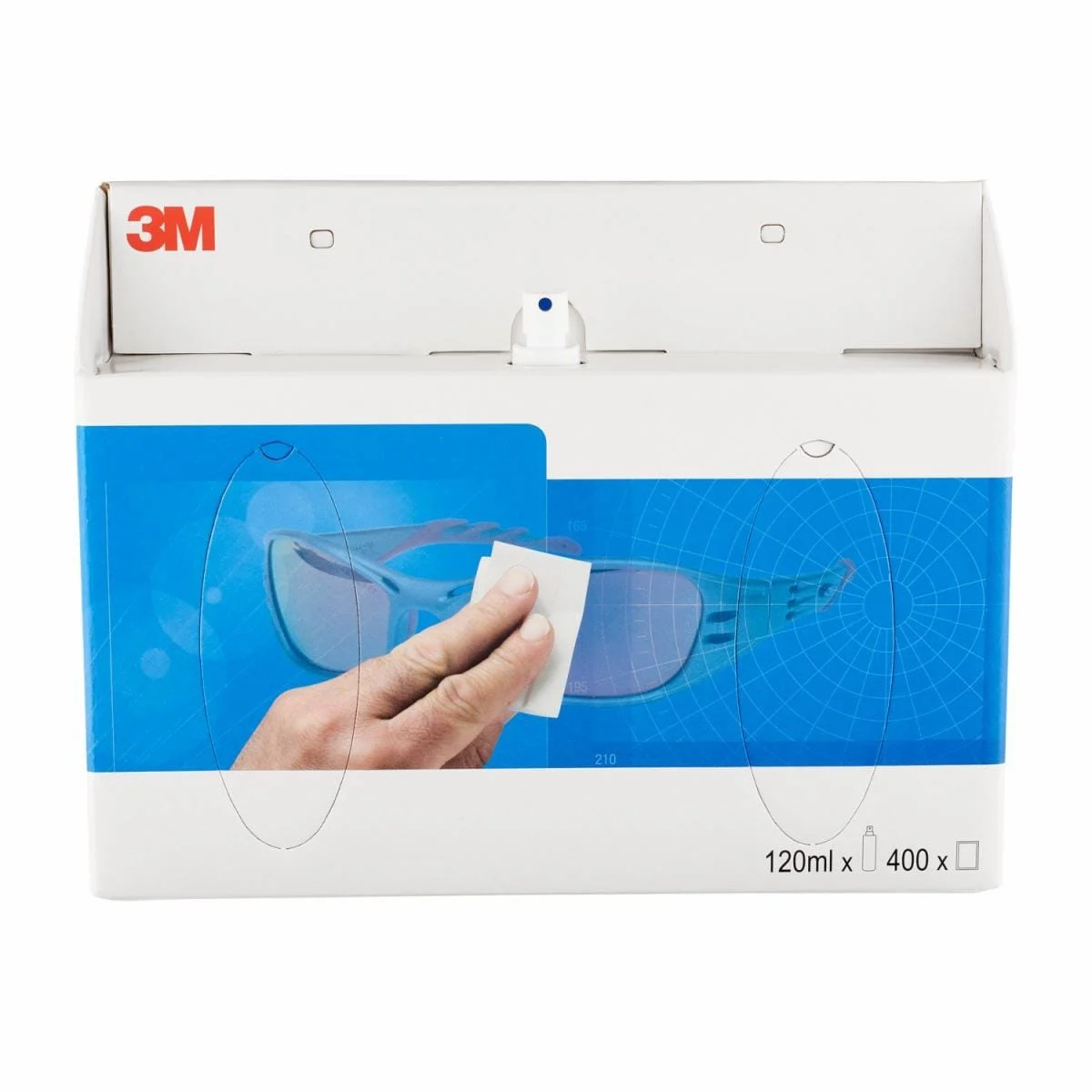 Station de lingette nettoyante jetable pour oculaire 3M™, 83735-00000A