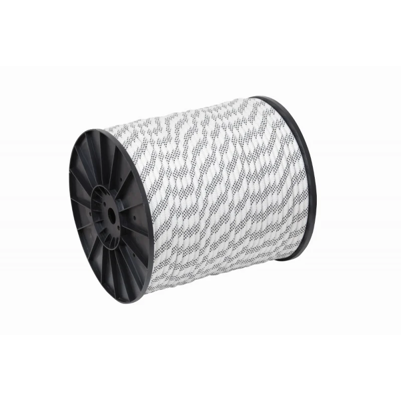 Bobine corde 200 m Industrie 10.5 mm - blanche