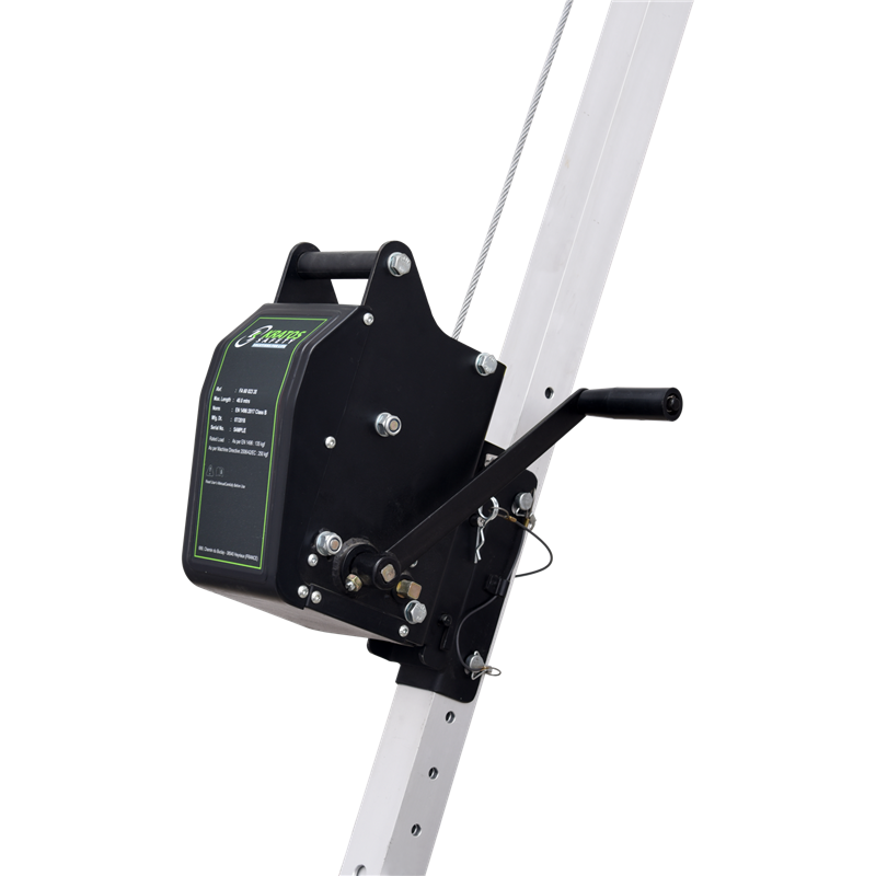 BELEM - Rescue and work winch (class B) - 20 m steel wire rope, for Tripod & MultiSafeWay