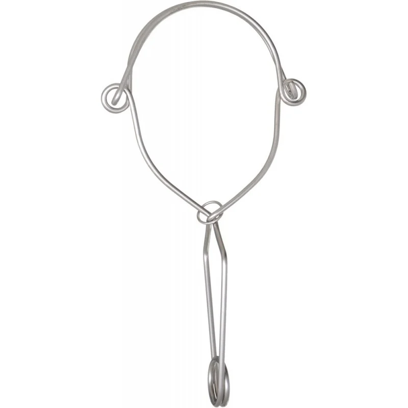 Crochet d'amarrage inox double action