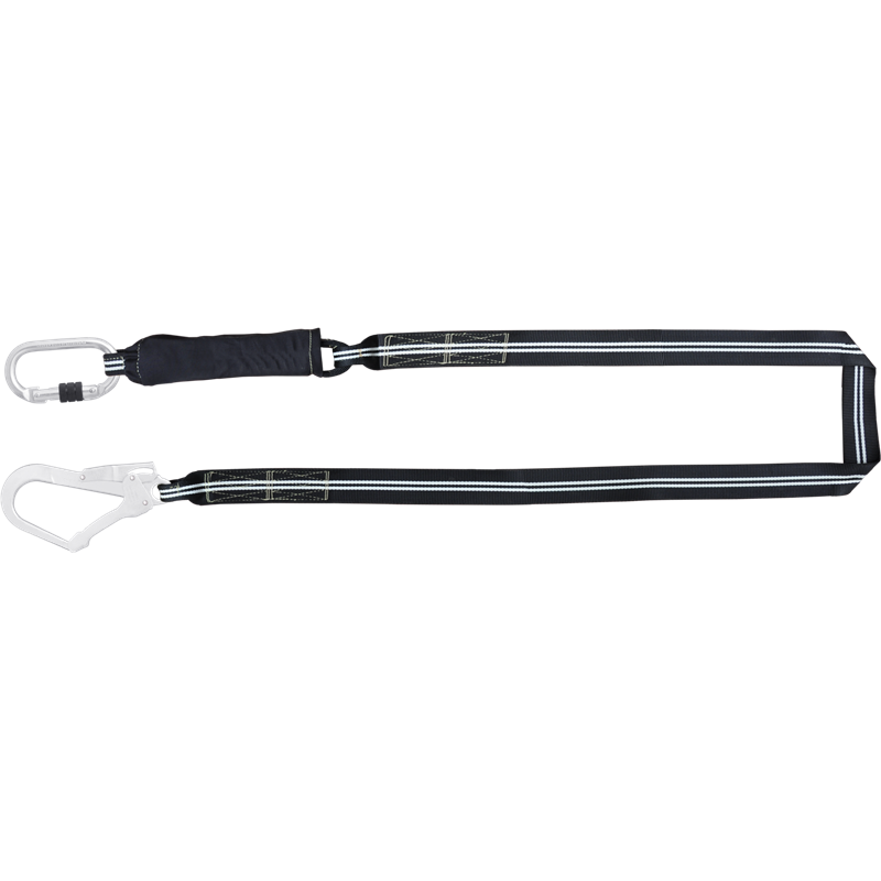 FIRE FREE - Longe en sangle avec absorbeur d'énergie 1m NON FEU