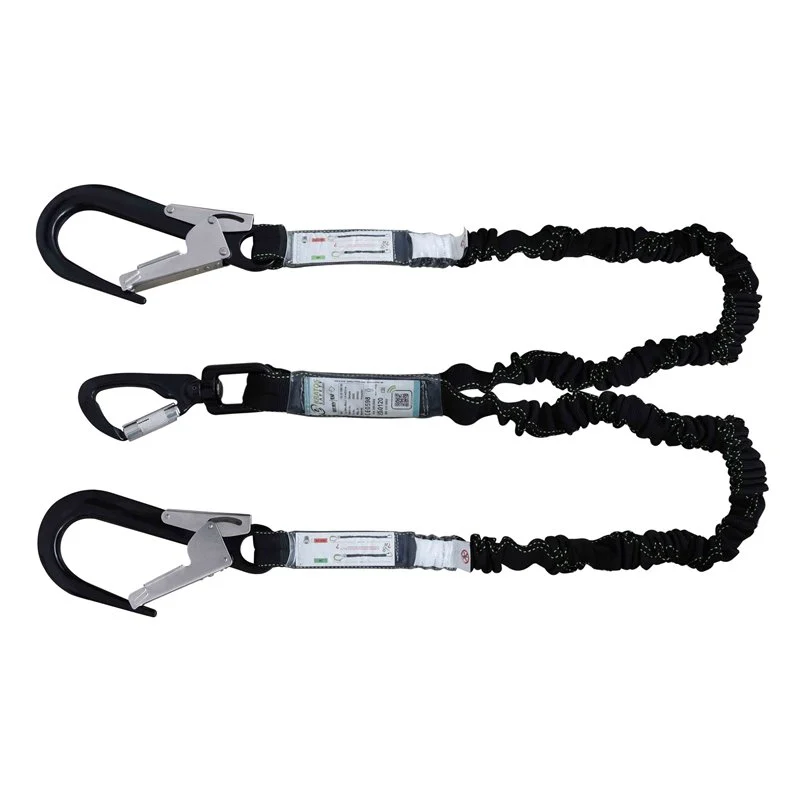GRAVITY-S - Longe fourche en sangle élastique 2 m avec absorbeur d'énergie extensible