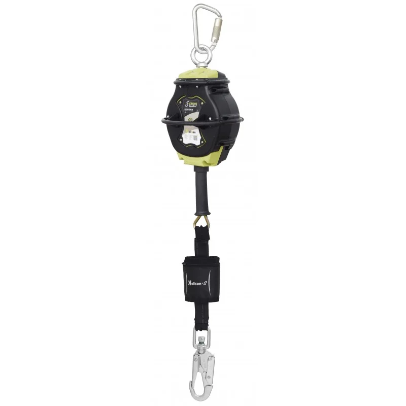 HELIXON-S Retractable fall arrester 7 m galvanized cable with integrated FA 20 EXO 07 exoskeleton