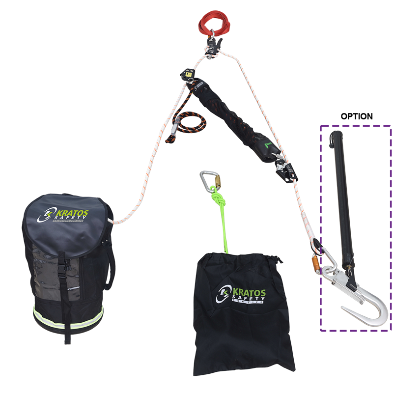Kit universel d'évacuation manuelle 30 m