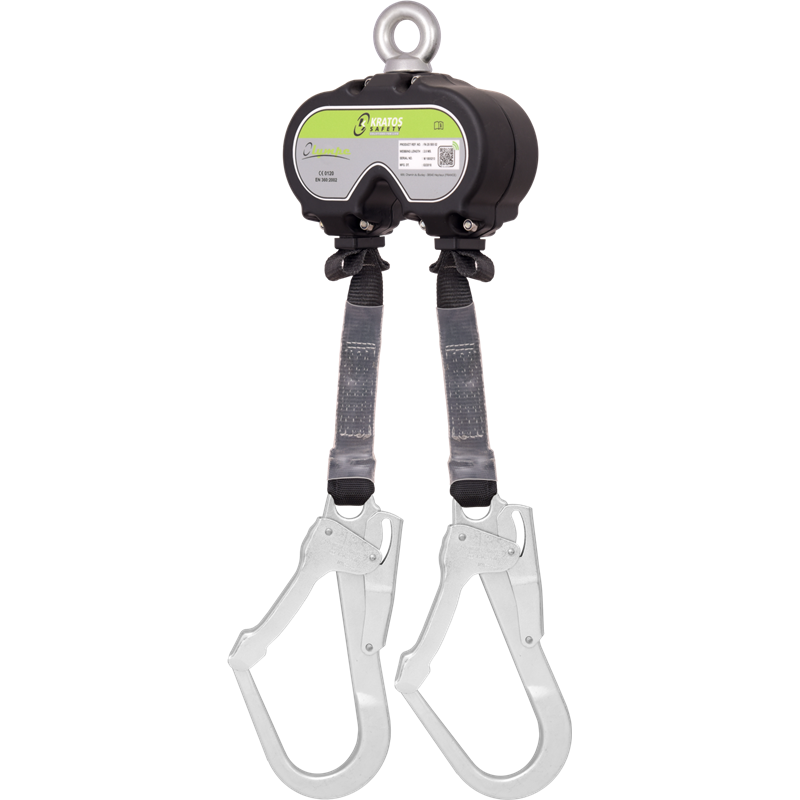 OLYMPE - Double aluminium casing with webbing lanyards
