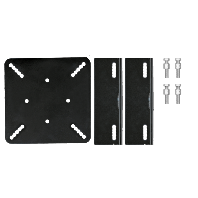 Anchor plate for clamping on metal beam for horizontal wire rope lifeline KS-Line (KS 4000)