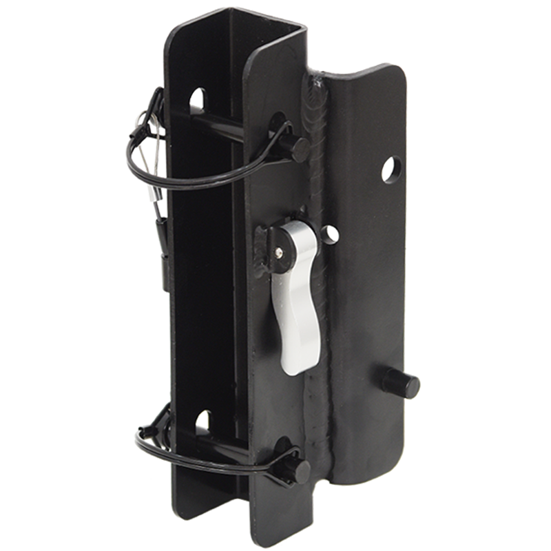 Universal adaptation plate for installing the winch or the block with integrated winch on double head-mounted pulley Tripod