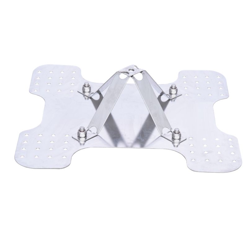 Potelet intermédiaire de ligne de vie horizontale câble KS-Line (KS 4000) pour couverture bac acier