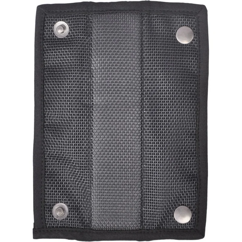 Removable abrasion resistant shoulder pad