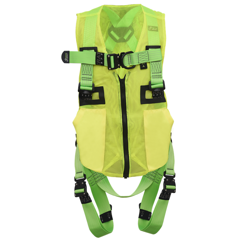 REFLEX 3 - Full body harness 2 attachment points with high visibility strap and vest