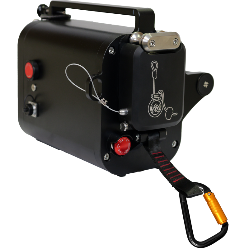 SMART SPIDER MAX - Power winch for lifting people and loads (IP65)