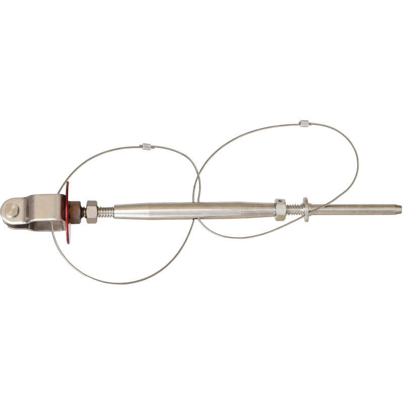 Swaging tensioner for KS 4000 MAX-S lifeline