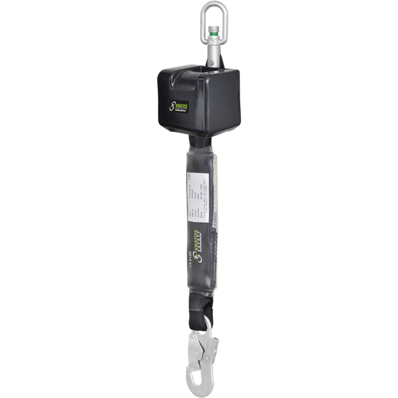 VORAS - Antichute à rappel automatique avec sangle polyester Lg 2.50 m