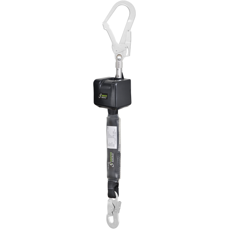 VORAS - Retractable fall arrester with webbing lanyard Lg 2.50 mtr