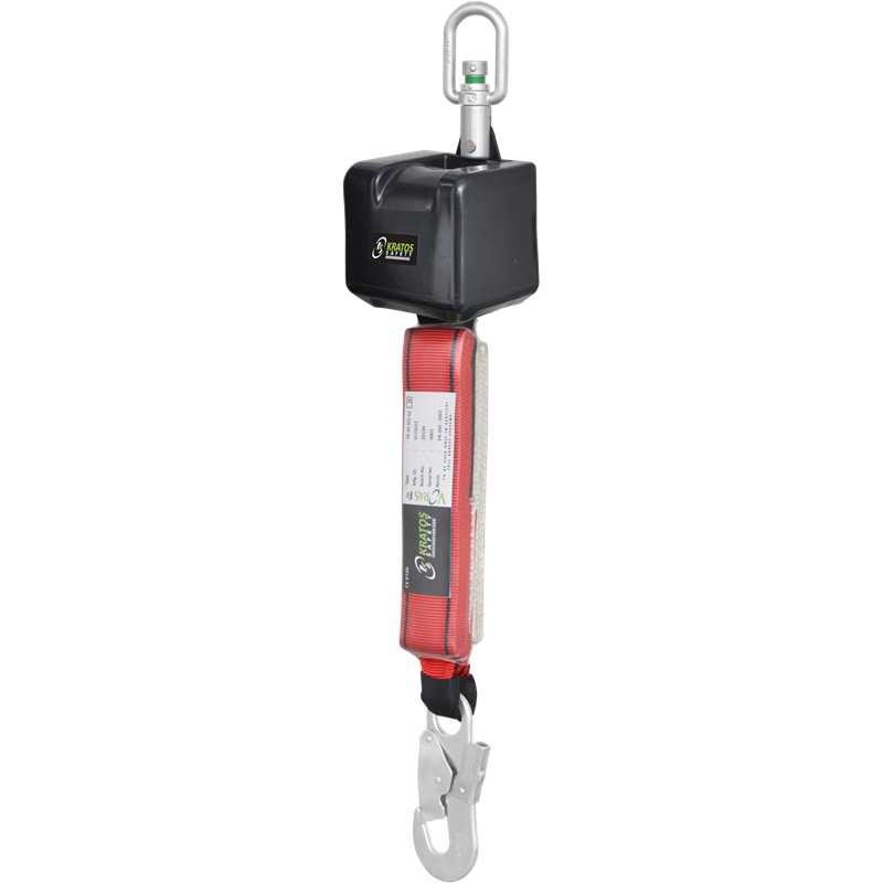 VORAS F2 - Antichute à rappel automatique avec sangle polyester Lg 2 m - utilisable en Facteur 2