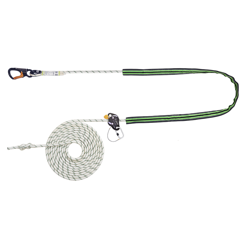 VYSKA - Work Positioning Kernmantle Rope Lanyard with grip adjuster (10 m)