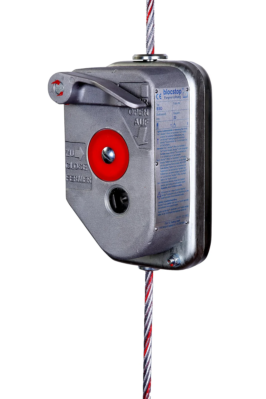 Blocstop BSO - antichute de charges