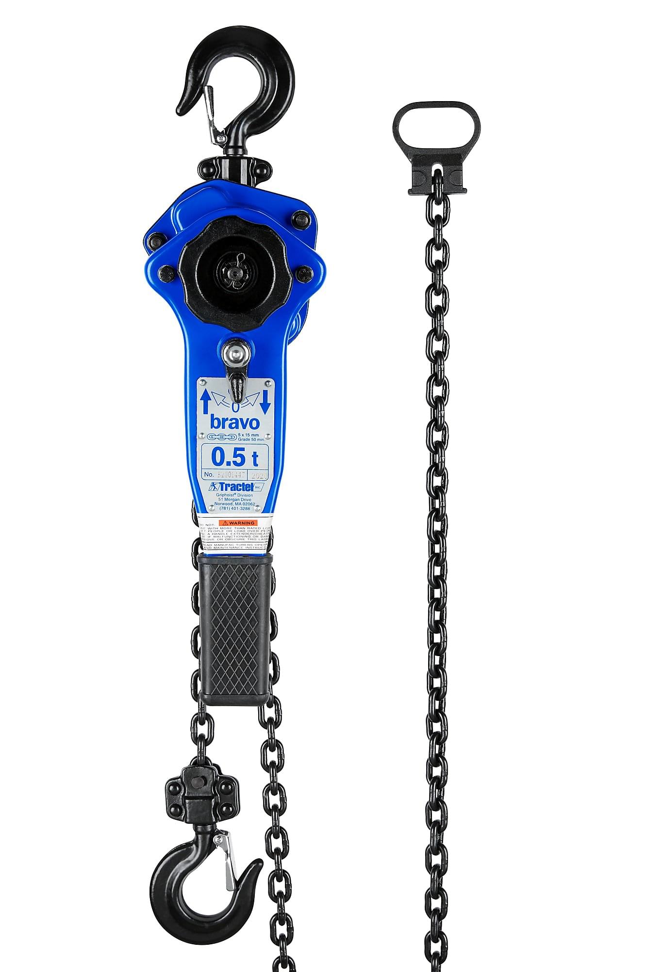 bravo™ Lever Chain Hoist - 1/2 Ton / 1000 lbs
