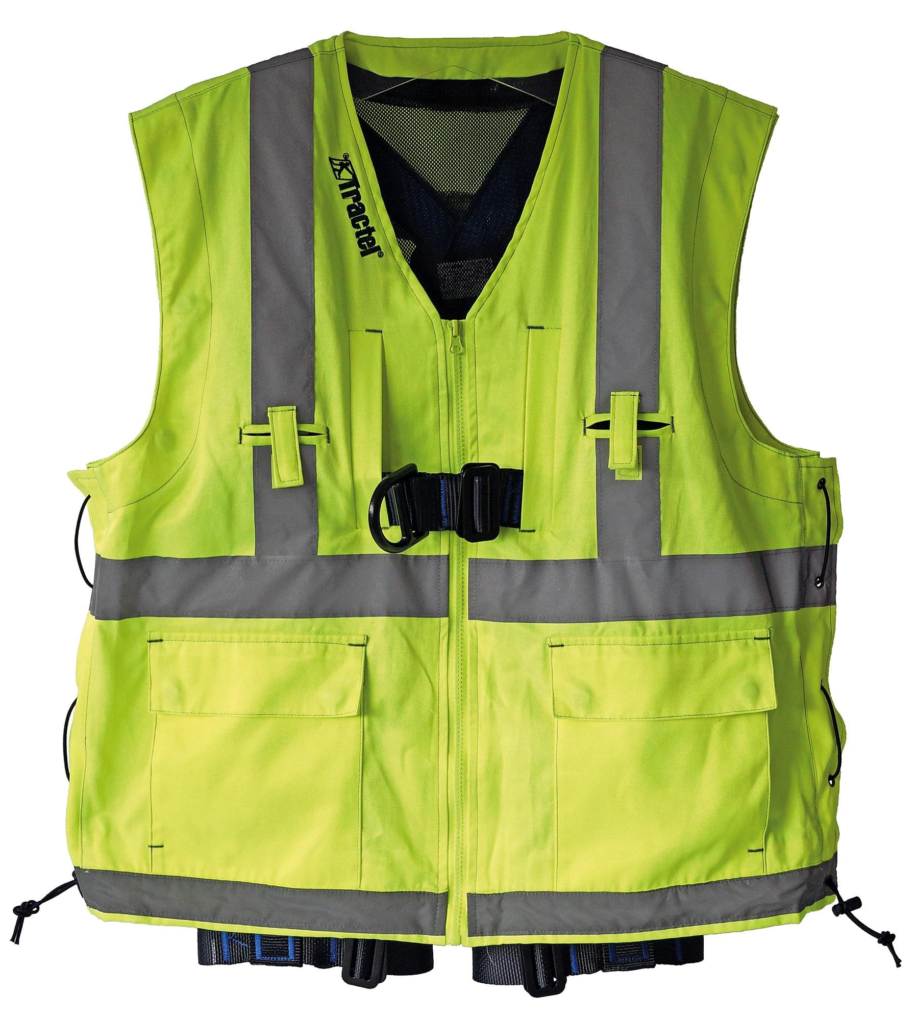 Harnais HT45 avec veste réfléchissante jaune
