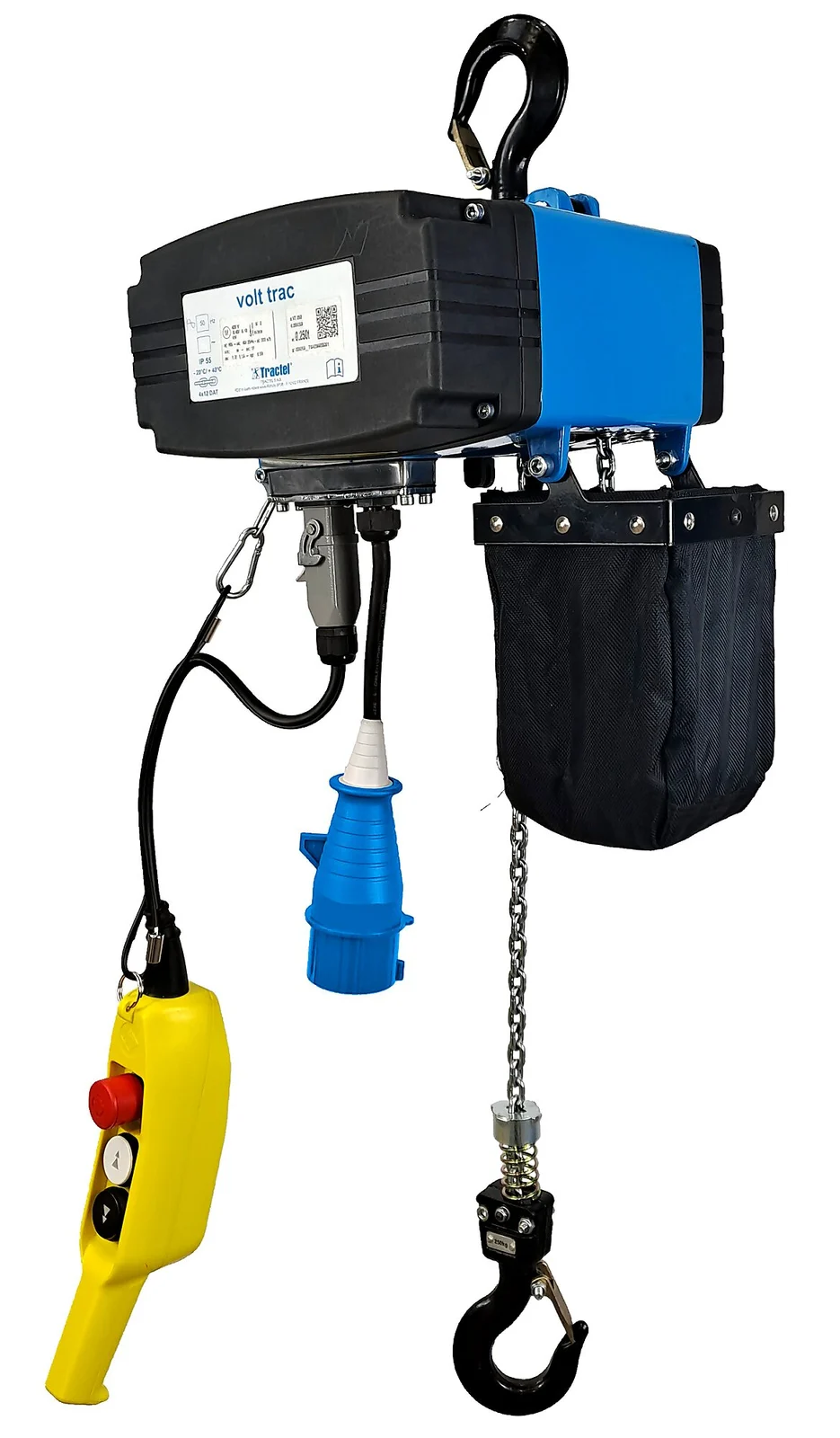 Palan à chaîne électrique Volt Trac monophasé