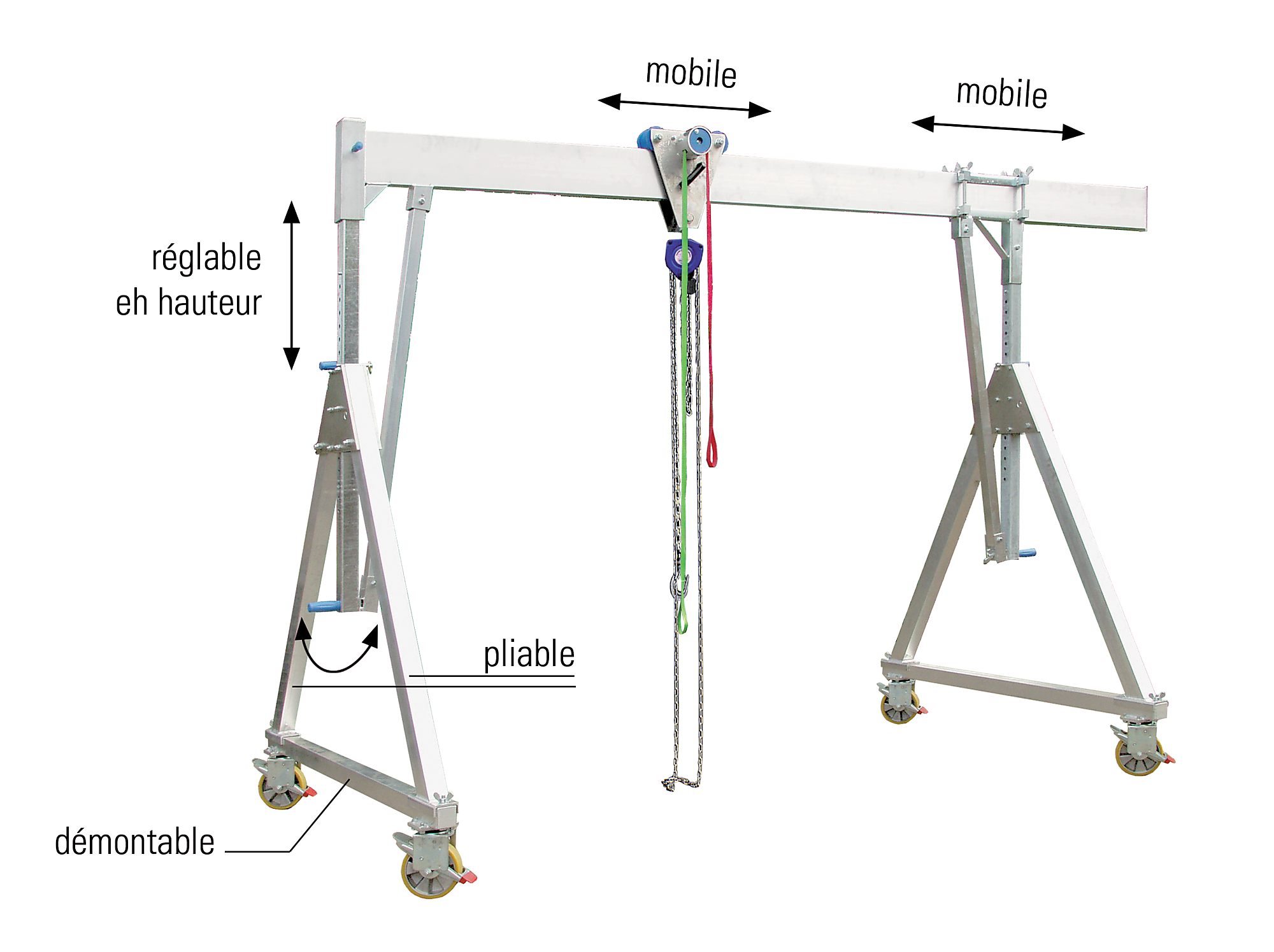 Portiques aluminium