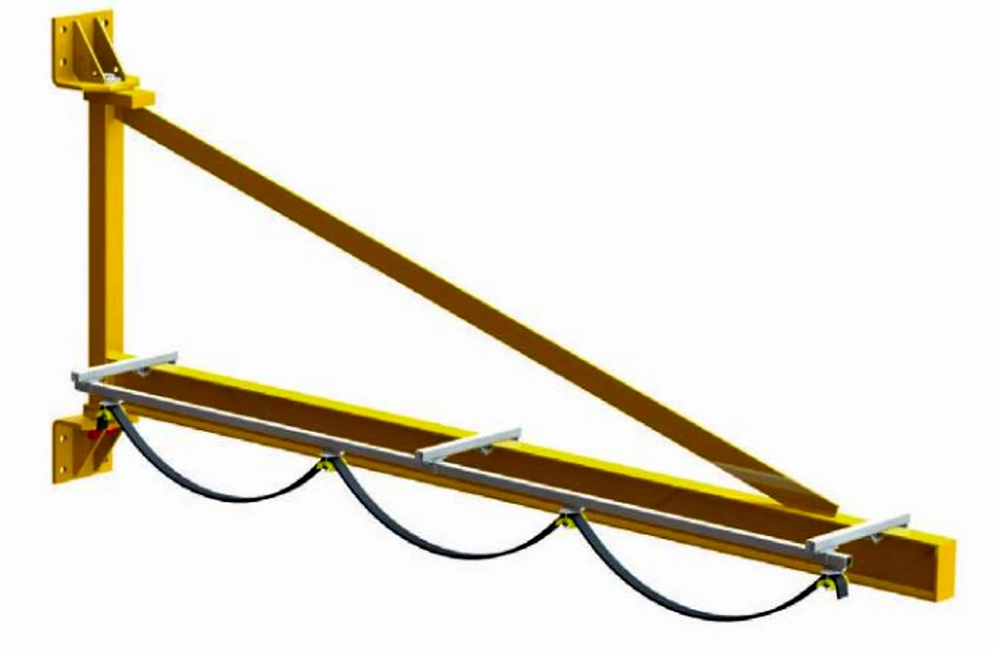 Potences murales triangulées