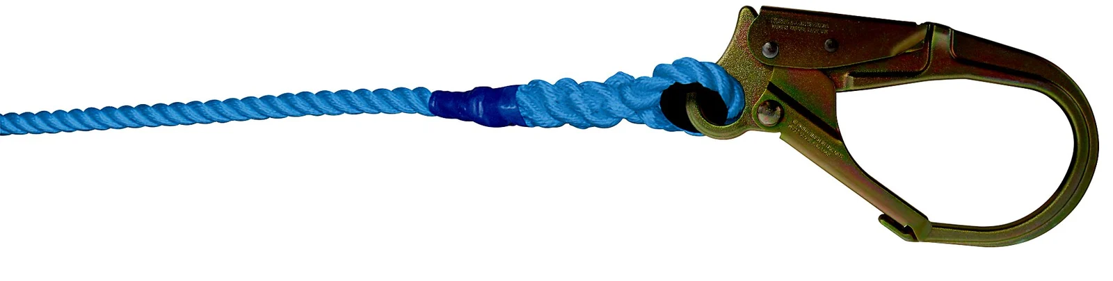 Superline Lifeline With Nylon Thimble and 2 1/4 in. Self-Locking Snap Hook