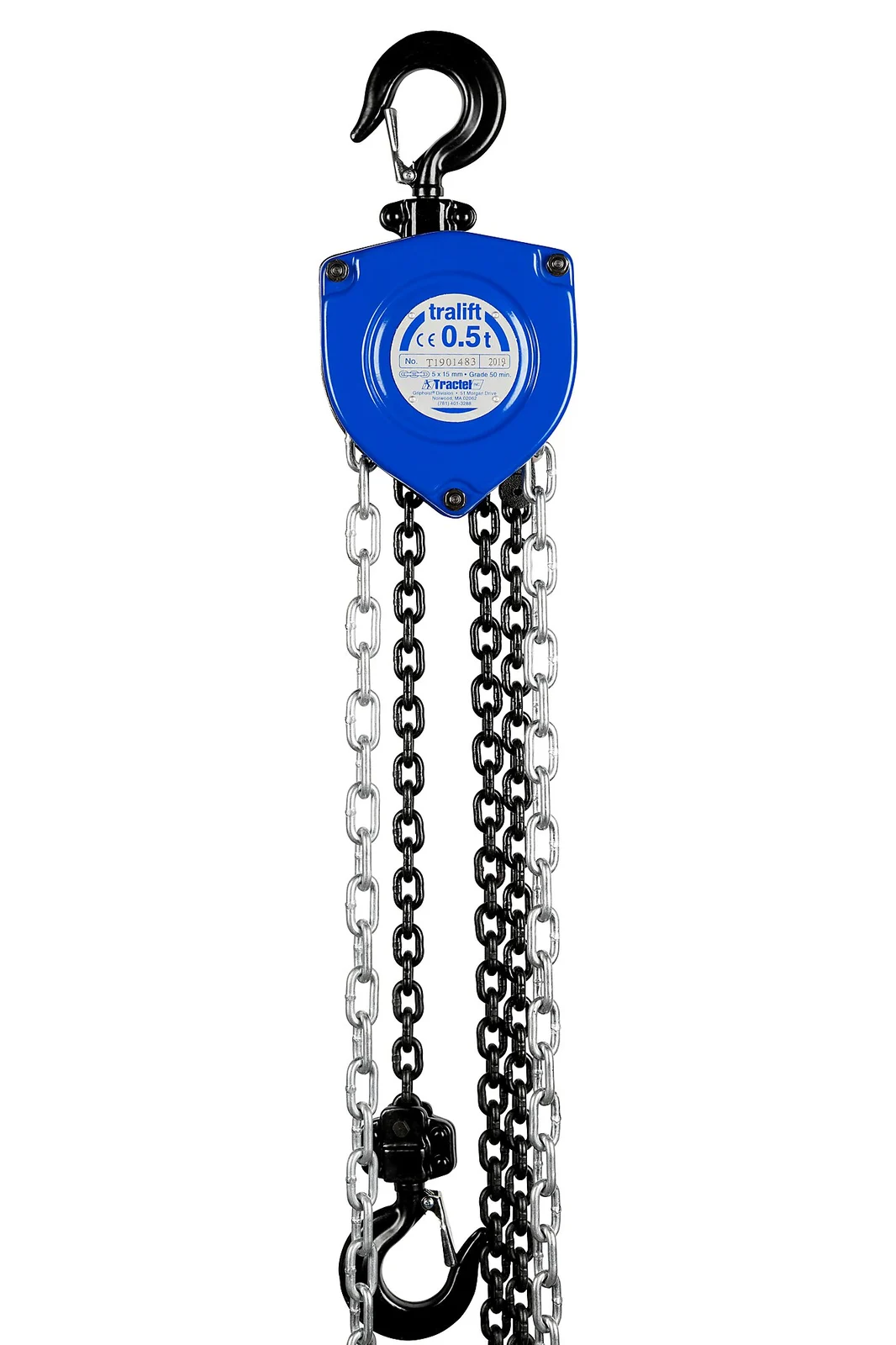 Tralift® – Manual chain hoist 1,000 lb. (0.5 t)