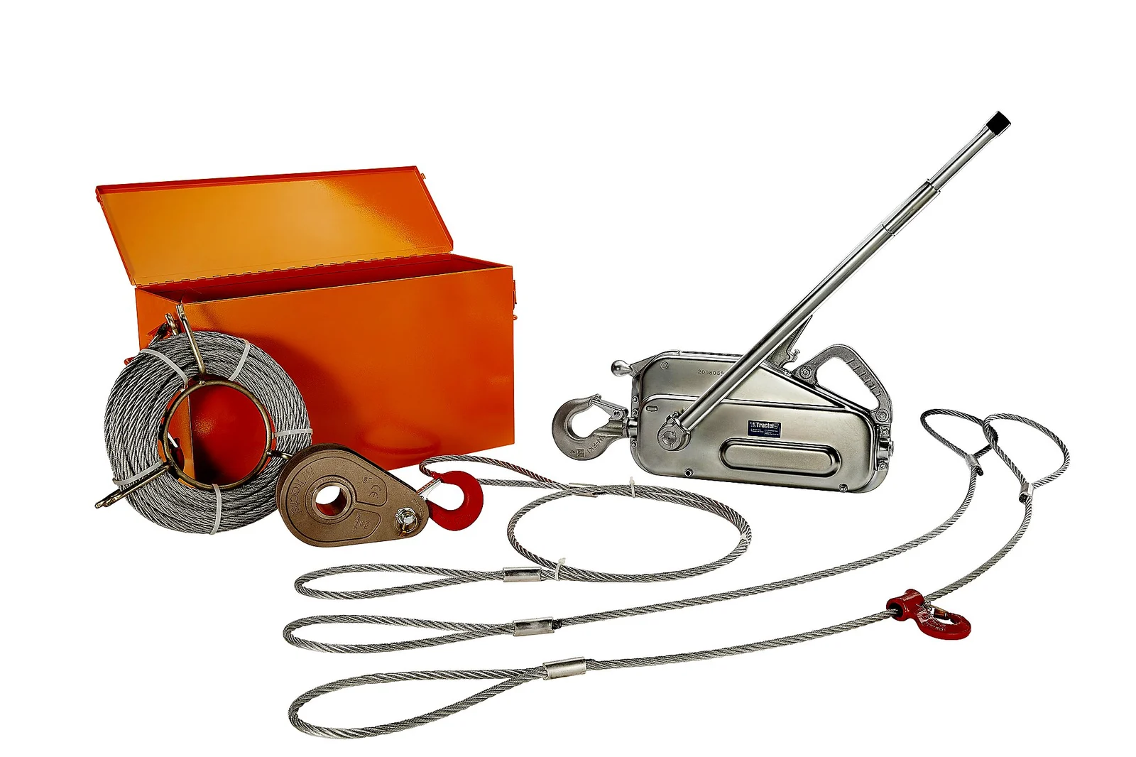 TU28 Griphoist®/Tirfor® Rescue Kit – 2 ton / 4,000 lb. capacity