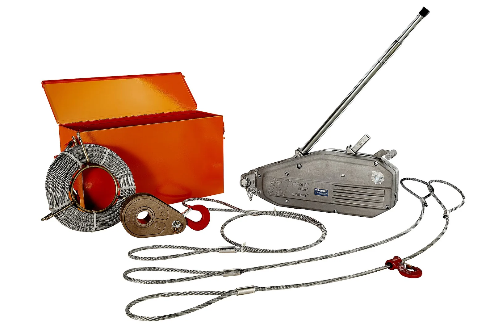TU32 Griphoist®/Tirfor® Rescue Kit – 4 ton / 8,000 lb. capacity