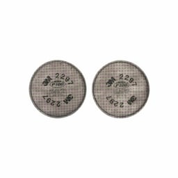 3M™ Advanced Particulate Filter 2297, P100, with Nuisance Level Organic Vapor Relief, 100 EA/Case