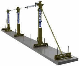 3M™ DBI-SALA® SecuraSpan™ Rebar/Shear Stud Horizontal Lifeline System 7400660, 1 EA