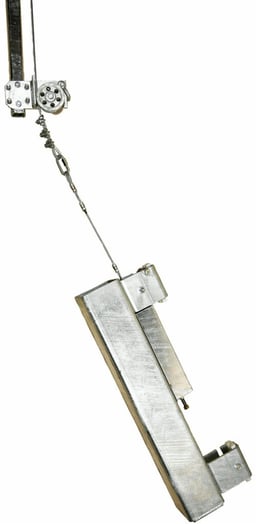 3M™ DBI-SALA® SSB Cable Climb Assist System Counterweight 3511598, Galvanized Steel, 80 lb