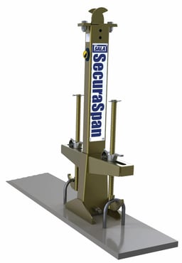 3M™ DBI-SALA® Temporary Loop Rebar Horizontal Lifeline Stanchion with Base 7400045